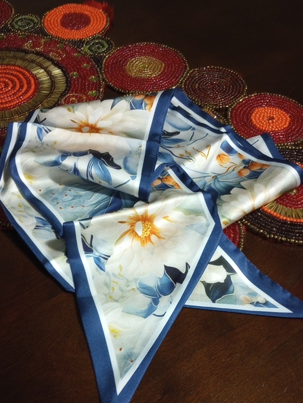 Floral Oblong Scarf
